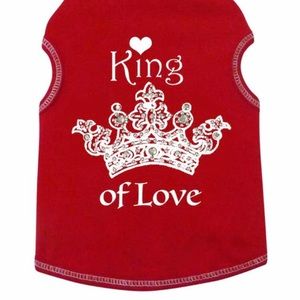 I See Spot King of love dog tank shirt